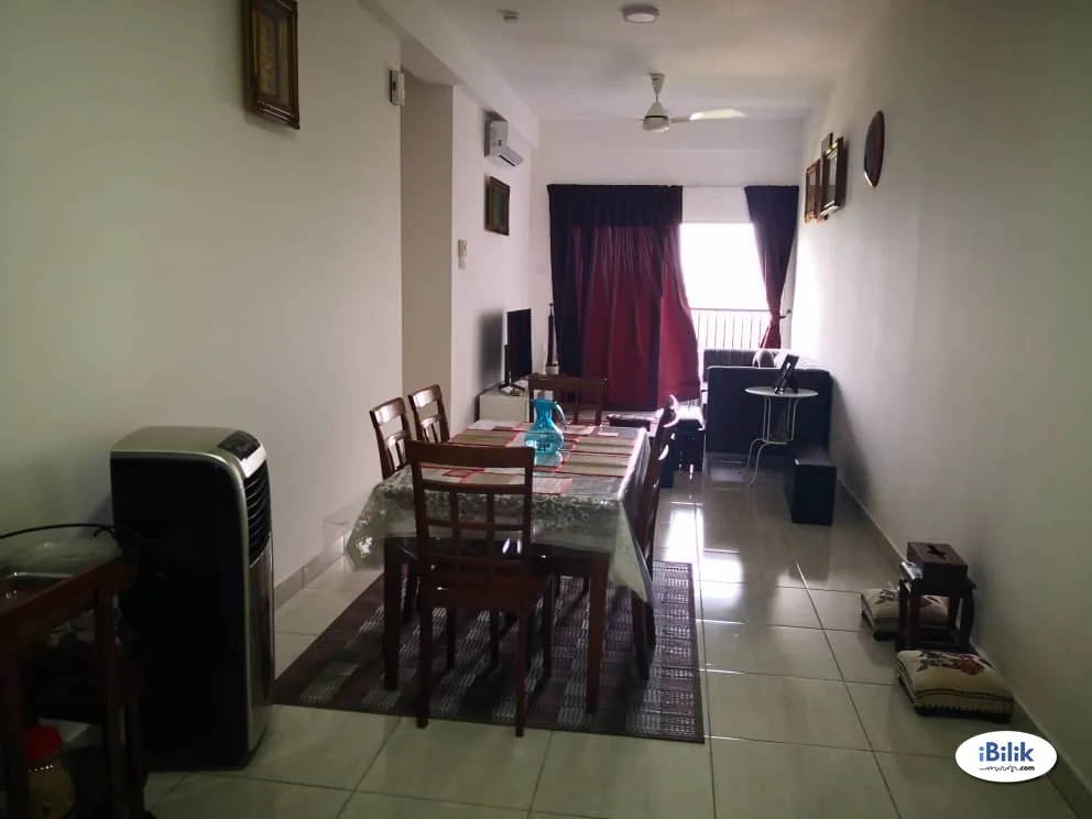 Partially Furnished Single room at BSP21 Services condo for rent 13 Dining d8a3aec1 | RoomGrabs