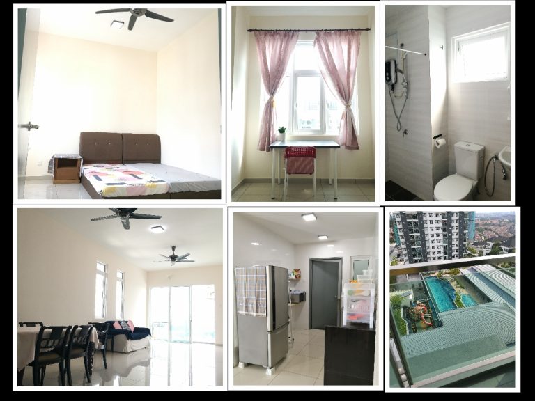 Master bedroom for rent Bandar Sungai Long 3 master collage 80d96d49 - RoomGrabs
