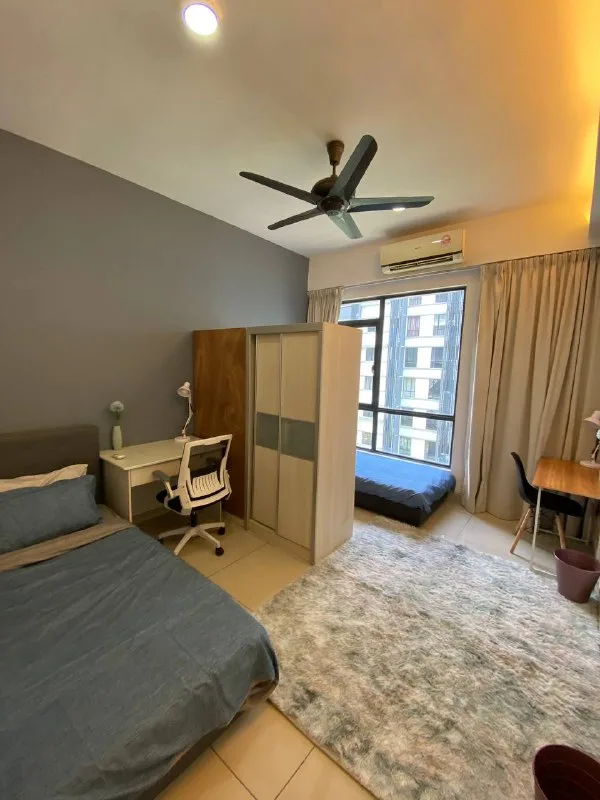 5⭐️ Fully Furnished FEMALE Shared Bedroom 🛌 RENT in Shah Alam 3 B 07 09 Sharing Room female unit 500 1 929b21be - RoomGrabs