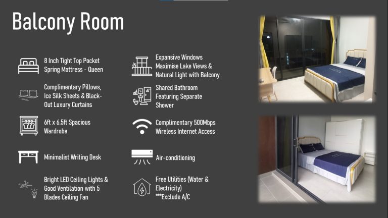 Balcony Room @ Astetica Residences 3 Balcony Room 6acf9bc8 - RoomGrabs