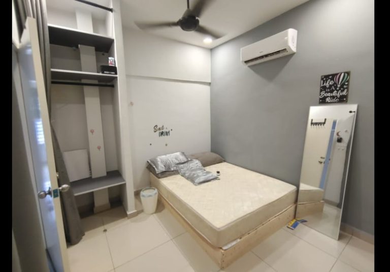 🎯 5 min🚶蕉赖 Cheras Taman Pertama🚆MRT 🌀Air-Cond 冷气双人房❤️Couple Room 3 65 602 - RoomGrabs