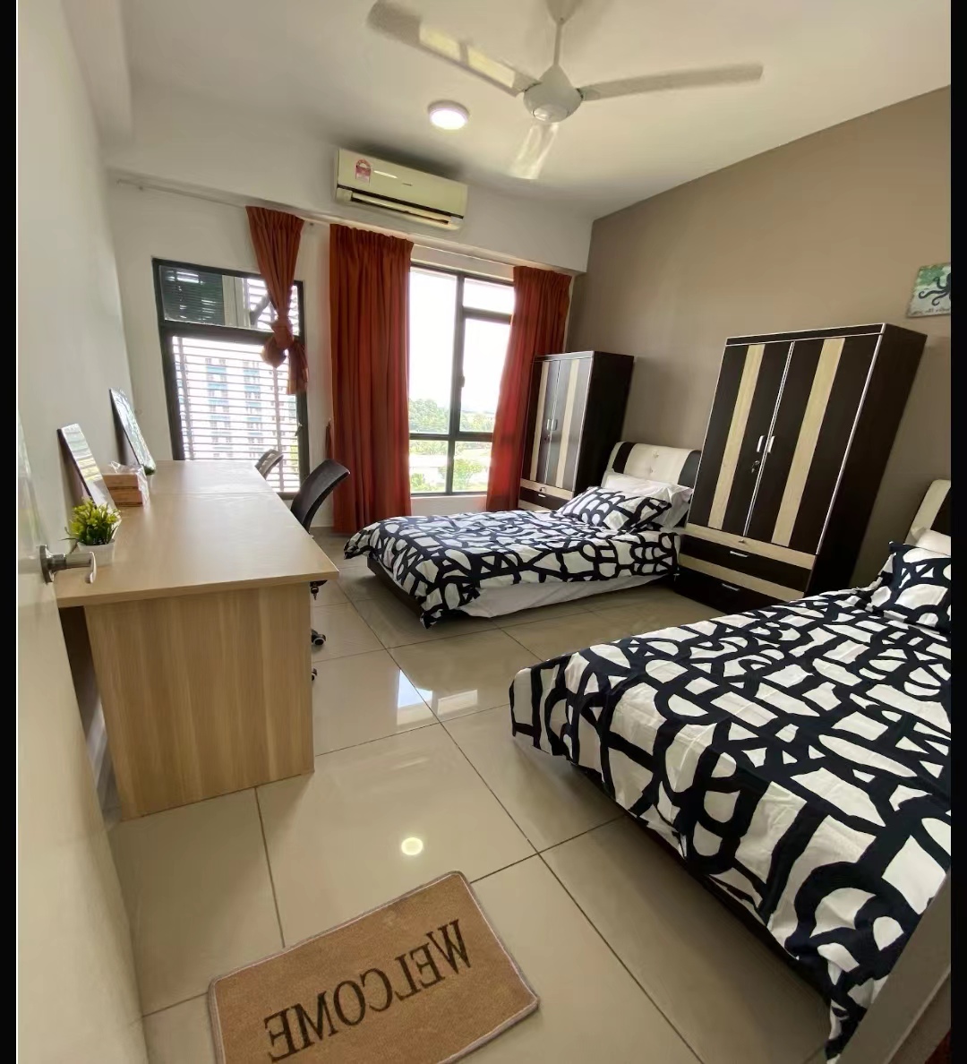 Comfy Shared Rooms for RENT in Shah Alam Glenmerie 🛌✌️