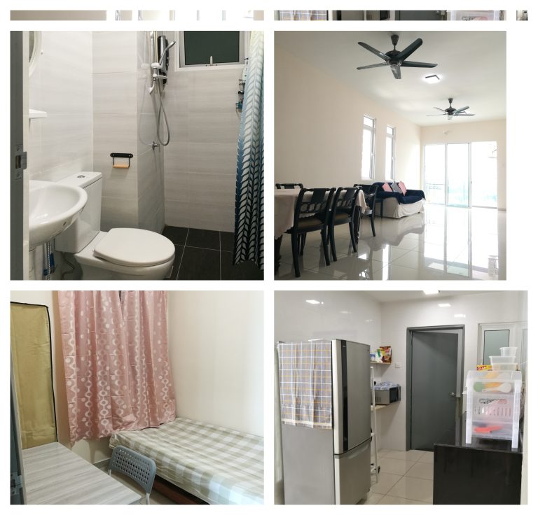 single room for rent bandar sungai long 3 small collage - RoomGrabs