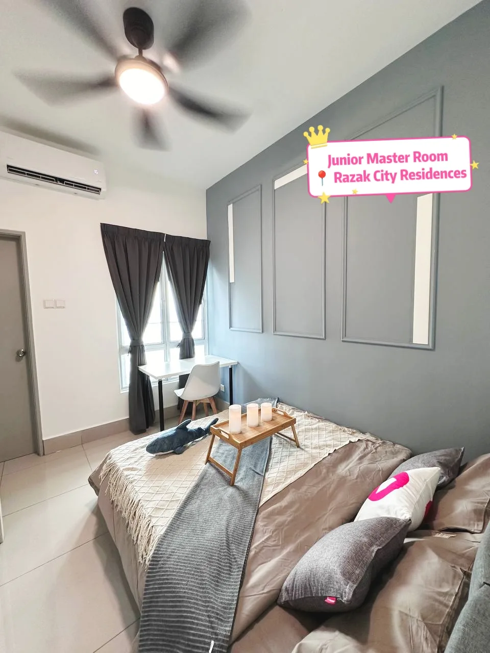 Brand New Fully Furnished Master Room At Razak City Residences | RoomGrabs
