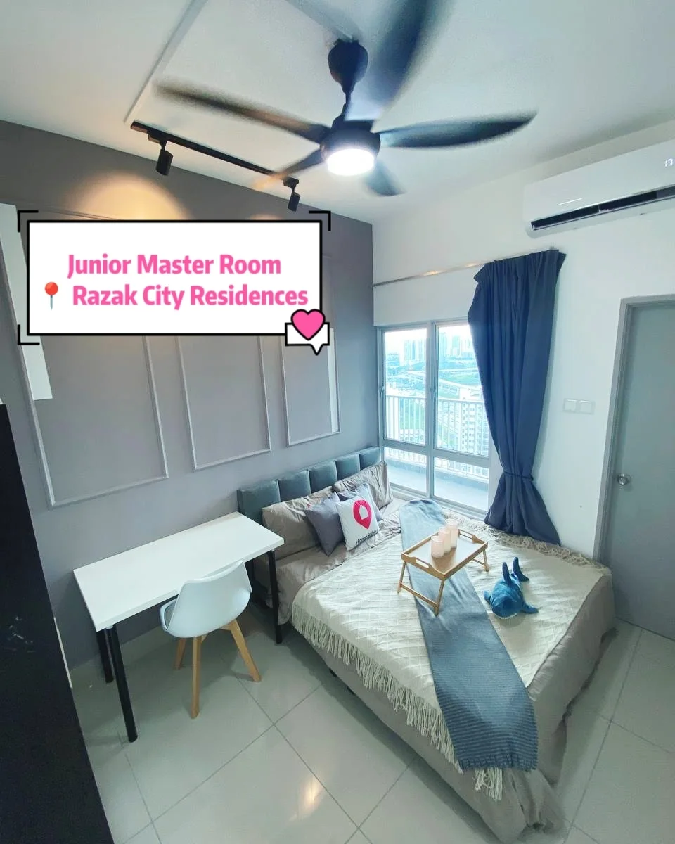 Brand New Luxury Master Room At Razak City Residences | RoomGrabs
