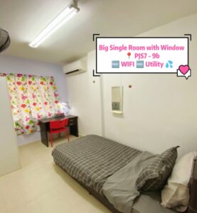 📍PJS7-9b | Single Room with Window | Landed House