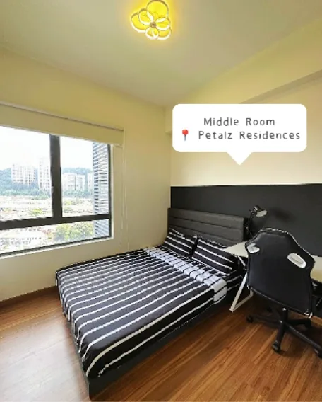 ๐ Petalz Residences | Fully Furnished Middle Room 3 MTXX MH20240304 154818150 - RoomGrabs