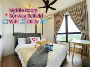 Sunway Belfield Residensi |Brand New Fully Furnished | Middle Room