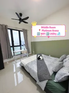 Platinum Arena | OKR | Middle Room | Fully Furnished