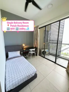 Petalz Residences | Fully Furnished | Balcony Room