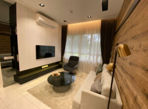 Fully furnished studio unit