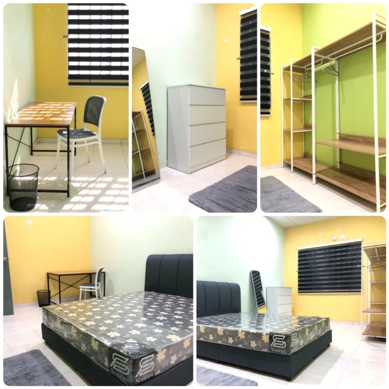 Sewa Bilik, Rent Rooms @Melaka Bkt Rambai & Sg Udang 3 u7128 BEDROOM 2 MERGED IMG 3600 3 - RoomGrabs