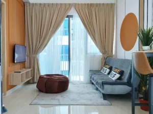 Fully furnished studio at one kl