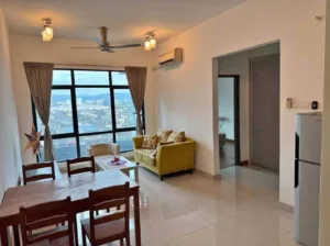 Fully furnished studio unit for rent in M Condominium