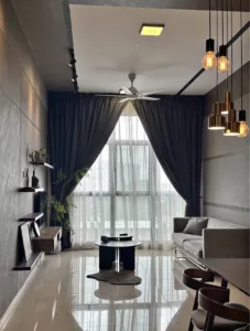 Fully furnished studio at Armanee Terrace condominium