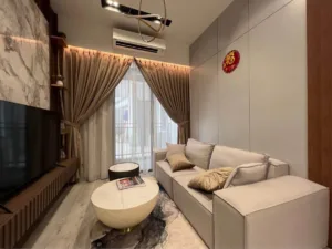 Fully furnished studio unit for rent in Southlink Lifestyle Apartment