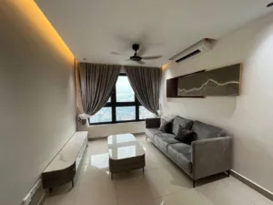 Fully furnished studio unit for rent in Secoya Residence