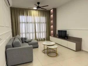 Furnished studio at Indah Samudra Condominium