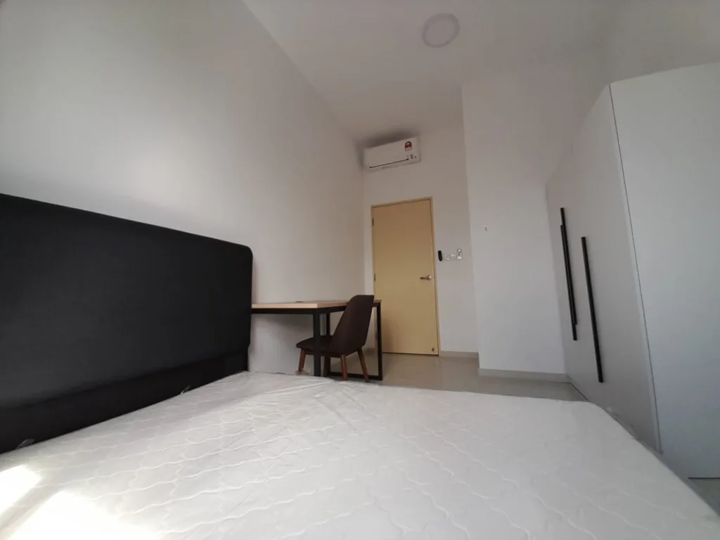 Fully furnished middle room with aircon &balcony at The Hamilton 9 WhatsApp Image 2023 02 27 at 2.23.42 PM | RoomGrabs