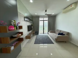One bedroom with a private bathroom fully furnished studio