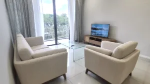 Fully furnished studio for rent at Condo 900