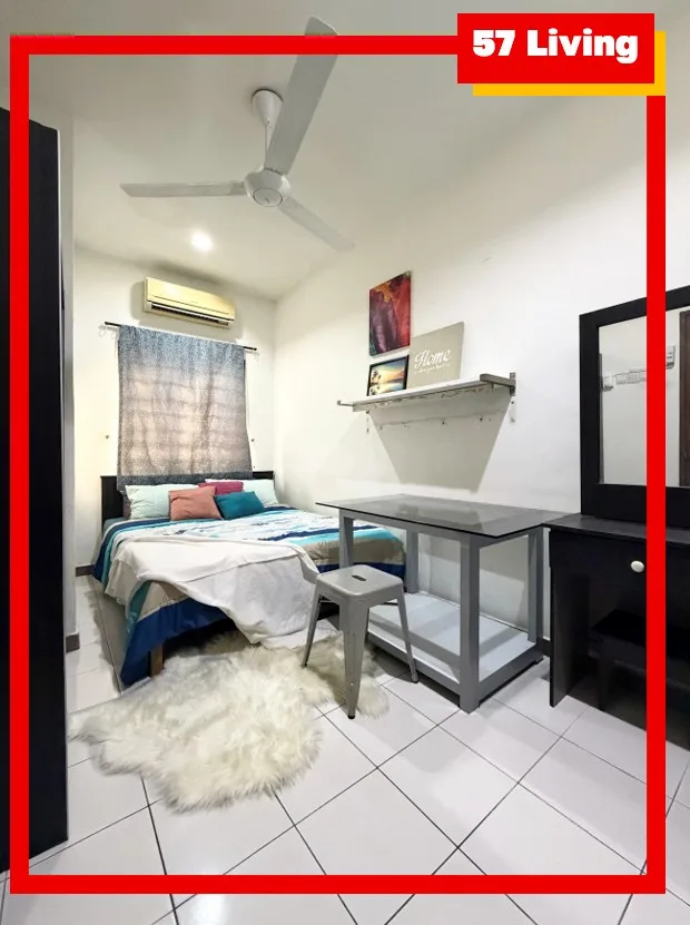 COZY ROOM FOR RENT@ North Kiara, Segambut 9 SGB23 Q06 2 LOGO | RoomGrabs