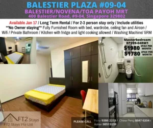 Room for rent in Toa Payoh, Novena
