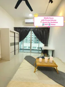 Middle Room with Private Balcony at RC Residence 5 Middle Room with Private Balcony at RC Residence