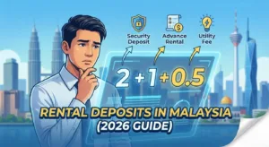 Bilik Sewa Malaysia rental deposit breakdown