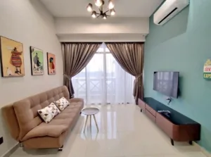 Furnished studio for rent in Khidmat Condominium