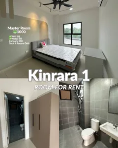 Kinrara 1 Master Room Brand new