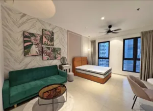 FULLY FURNISHED BEDROOM FOR RENT @ 633 Residency