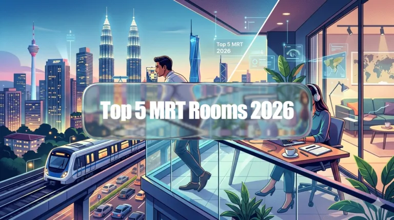 Rooms for Rent near MRT Putrajaya Line