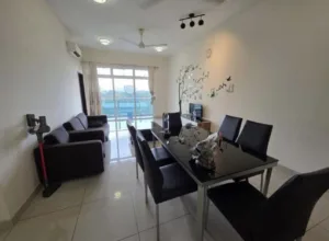 Fully furnished studio at M Condominium