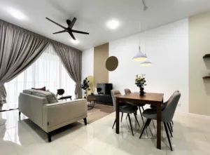 Fully Furnished studio unit for rent @ Serin Residency