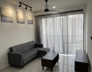 Well Furnished studio for rent in Tropics Condominium