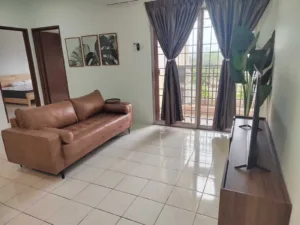 One bedroom with a private bathroom in Perdana Park