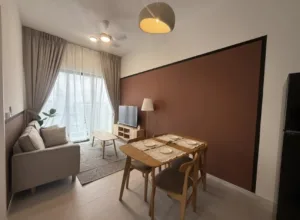 Well furnished 1bedroom with private bathroom in Times Square Residences