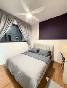 Fully furnished studio at LakeFront Residence