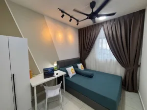 🍀Medium Room FEMALE UNIT 📍Residensi Riamas, Fully Furnished