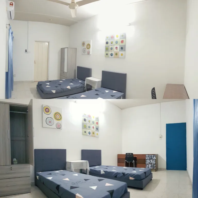 Aircon Double Room (Walking Aeon Kinta City Ipoh Garden) 3 17 1 | RoomGrabs