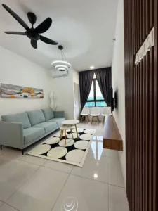 Fully furnished studio for rent at Southkey Mosaic Condominium