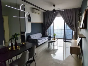 Fully furnished studio for rent at Tropez Residence
