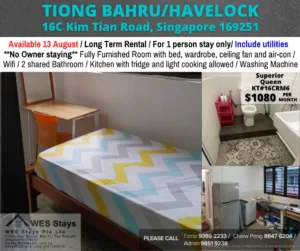 Room for rent /TIONG BAHRU/ Common room /Available 13 August 5 Room for rent /TIONG BAHRU/ Common room /Available 13 August