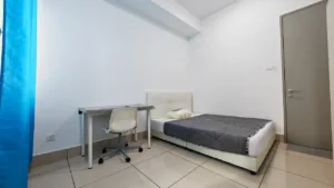 (Private bathroom)-Female small room for rent at One Residence 5 (Private bathroom)-Female small room for rent at One Residence